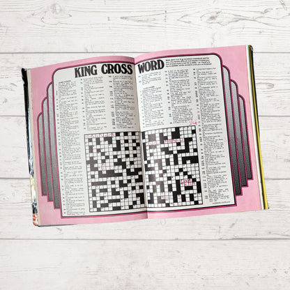 Crossword in Diana 1975 annual on a  white background 