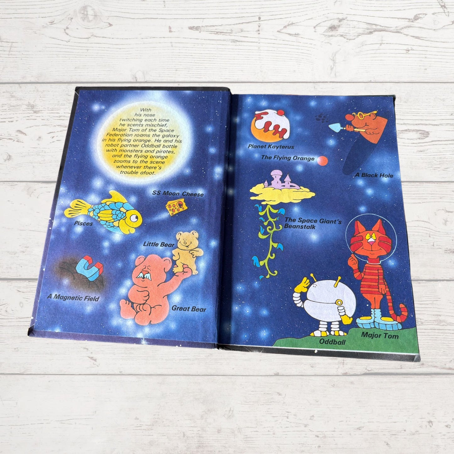 The Planet of the Elves. 80s Vintage Ladybird Book. Adventures of Major Tom. Great Gift Idea