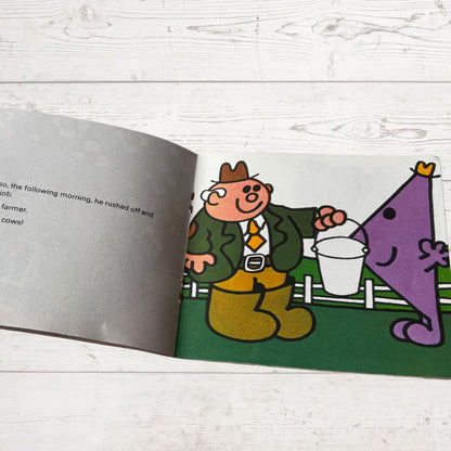 Mr. Rush  by Roger Hargreaves. Original 1970s The Mr Men series. 1978 edition. Great gift idea