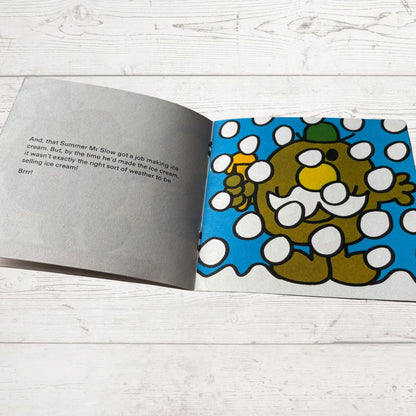 Mr. Slow by Roger Hargreaves. Original 1970s The Mr Men series. 1978 edition. Great gift idea