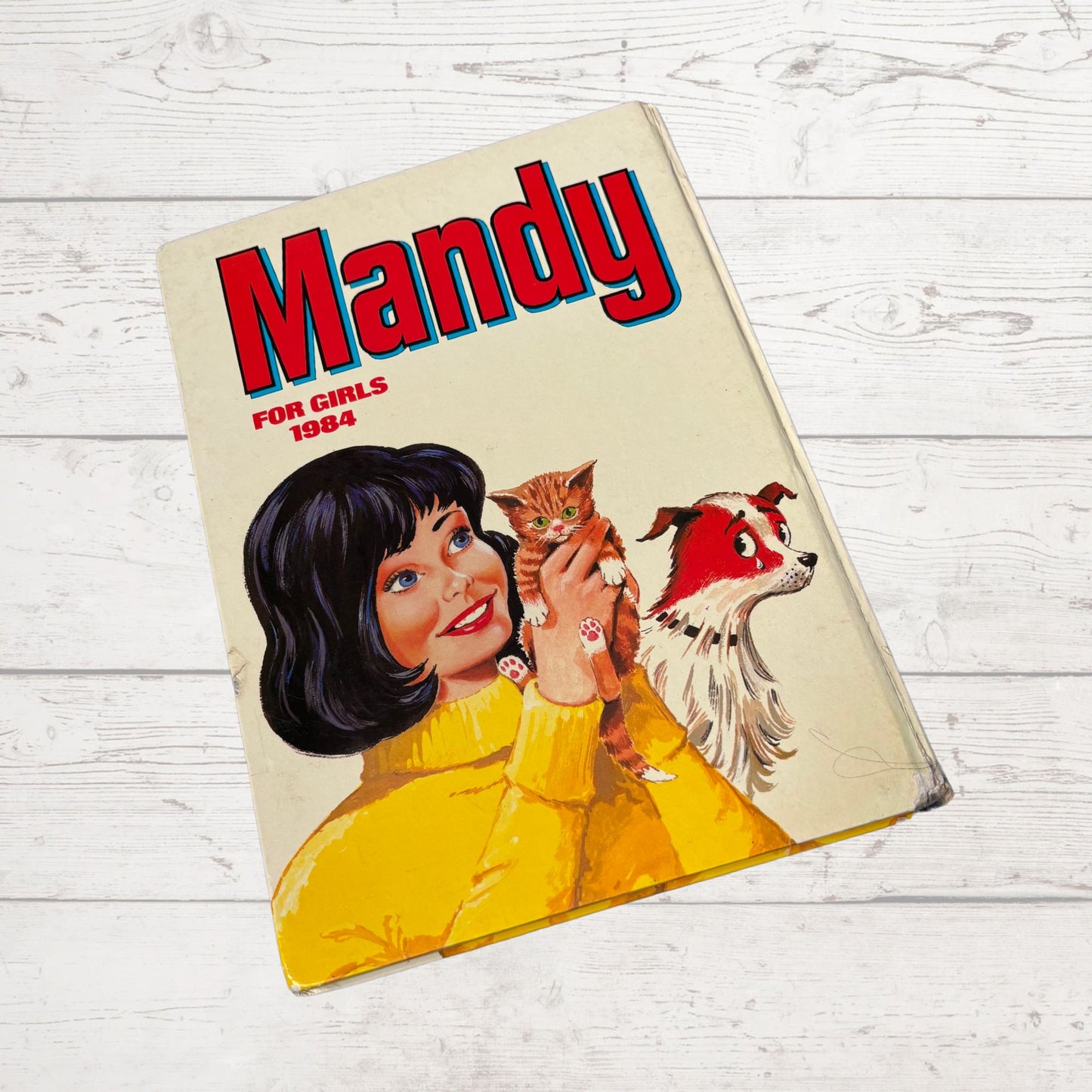 Vintage Mandy Annual 1984, full of fiction, features  and fun. Great gift idea