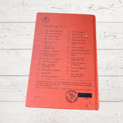 Vintage 1970s ladybird book, The Story of the First Queen Elizabeth , Series 561