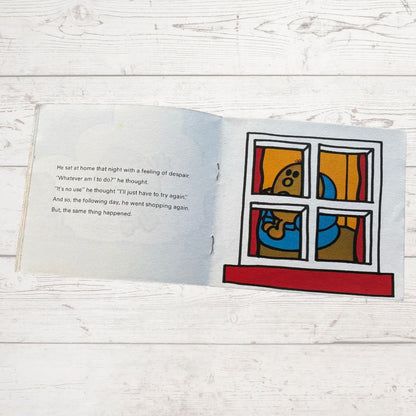 Mr. Quiet by Roger Hargreaves. Original 1970s The Mr Men series. 1978 edition.Great gift idea