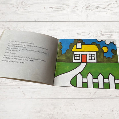 Mr.Tickle by Roger Hargreaves. Original 1970s The Mr Men series. 1971 edition. Great gift idea