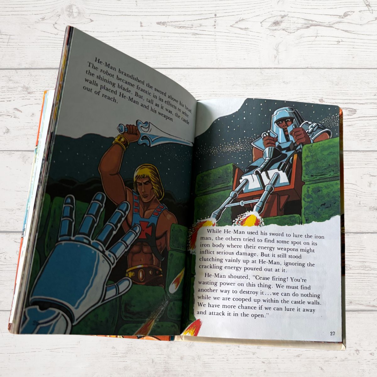 He - Man, Masters of the Universe. The Iron Master. Vintage ladybird book. Great gift idea