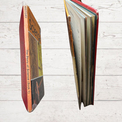 Vintage 1970s ladybird book, The Story of Science. Book 1, Series 601