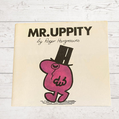 Mr. Uppity by Roger Hargreaves. Original 1970s The Mr Men series. 1972   edition.Great gift idea