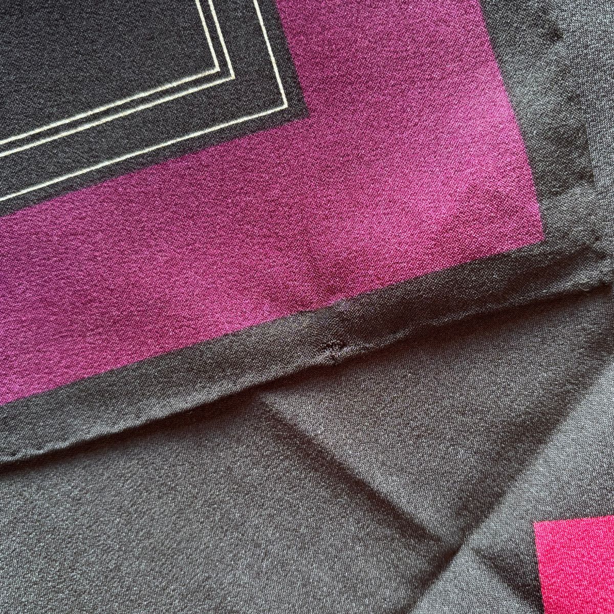 Close up of Oroton scarf 
