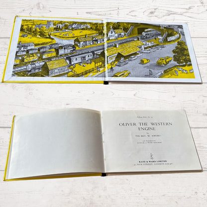 Oliver The Western Engine  – 1980s Vintage Hardback by Rev. W. Awdry (Thomas the Tank Engine Railway Series)