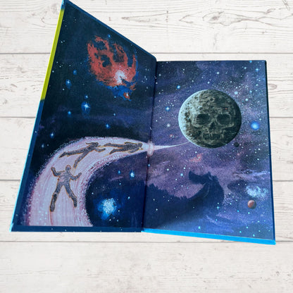 The Planet of Death. 80s Vintage Ladybird Book. Science Fiction, Series 823 . Great Gift Idea