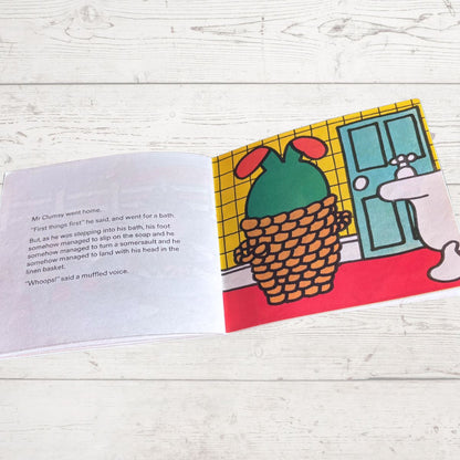 Mr. Clumsy by Roger Hargreaves. Original 1970s The Mr Men series. 1978 edition