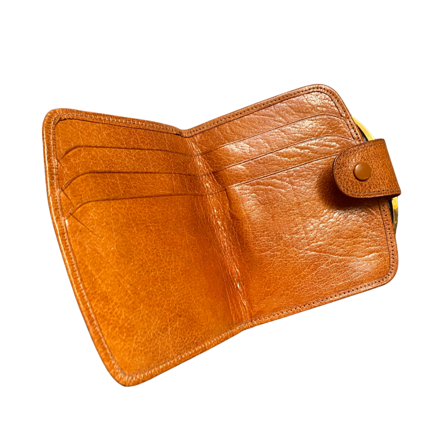 Elegant tan leather wallet by Mico