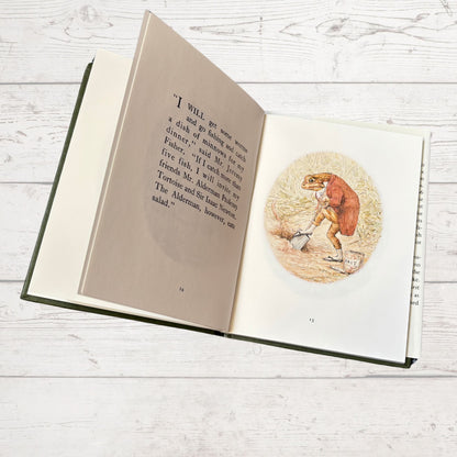 The Tale of Mr Jeremy Fisher . Vintage Beatrix Potter Book. 1989 edition. Great Gift Idea