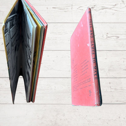 The Ladybird Book of Toys and Games to Make.Vintage Book. Series 633. Great Gift