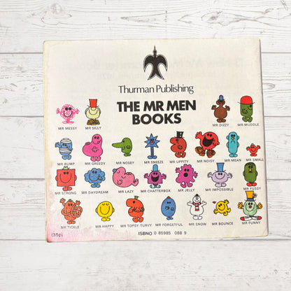 Mr. Small by Roger Hargreaves. Original 1970s The Mr Men series. 1972 edition. Great gift idea