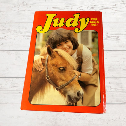 Vintage Judy Annual 1981, full of fiction, fun activities and nostalgia. Great gift idea