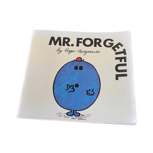 Vintage Mr Forgetful book - Original 1976 Edition by Roger Hargreaves
