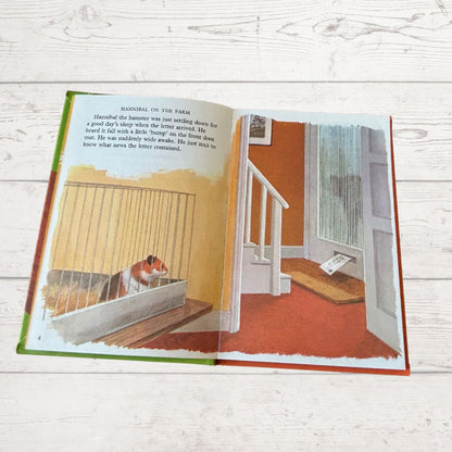 Hannibal on the farm. 1970s Vintage Ladybird Book. Series 497. Great gift idea