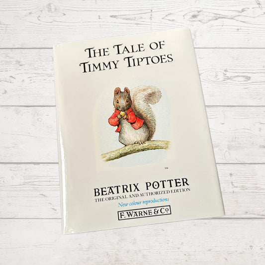 The Tale of Timmy Tiptoes. Vintage Beatrix Potter Book. 1989 edition. Great Gift Idea