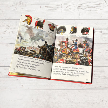 Vintage 1970s children’s book, Soliders: A Ladybird Leader reading book. Series 737