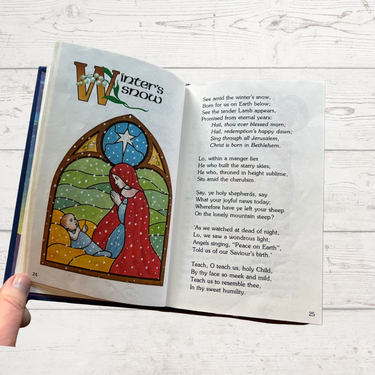 Well - Loved  Carols. 1980s Vintage Ladybird Book. Series 612. Christmas Book