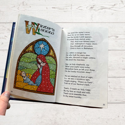 Well - Loved  Carols. 1980s Vintage Ladybird Book. Series 612. Christmas Book