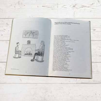 Grandmas and Grandpas. A 1980s Vintage Gift Book written and illustrated by Children.Great Gift Idea