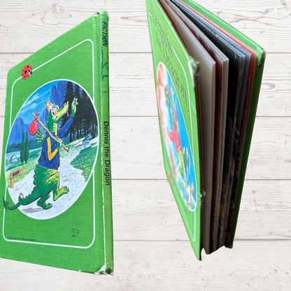 Dennis the Dragon. 1980s Vintage Ladybird Book. Series 401. Great gift idea