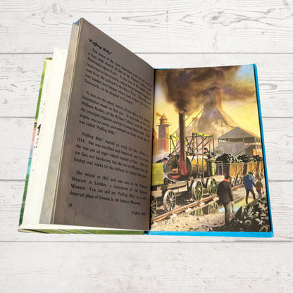 Vintage 1980s Ladybird book. The Story of Railways. Series 601. Great Gift Idea