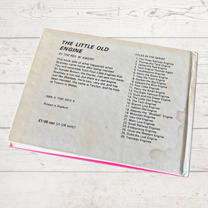 The Little Old Engine – 1980s Vintage Hardback by Rev. W. Awdry (Thomas the Tank Engine Railway Series)