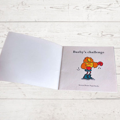 Vintage Buzby Book: Buzby’s Challenge by Hilary Alcock. 1978 edition