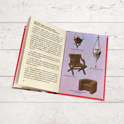 Vintage 1970s ladybird book: What to Look for Inside a Church. Series 649