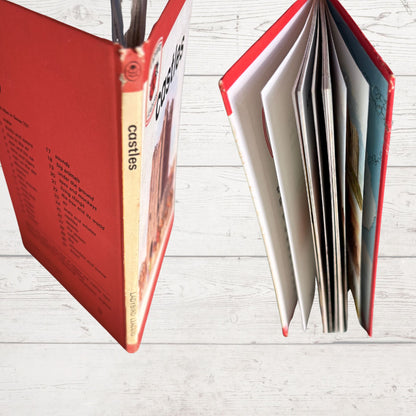 Vintage 1980s children’s book, Castles. A Ladybird Leader reading book. Series 737