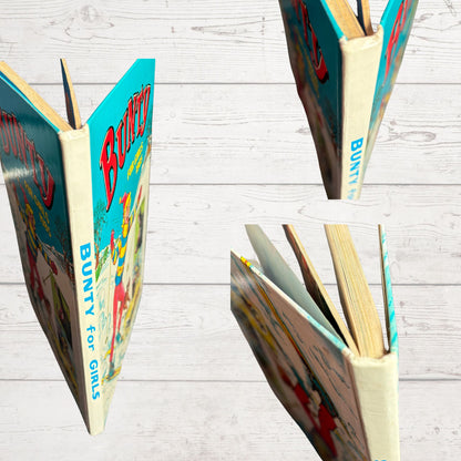 Vintage Bunty For Girls Annual 1985  , full of fiction, activities, cute animals and fun. Great gift idea