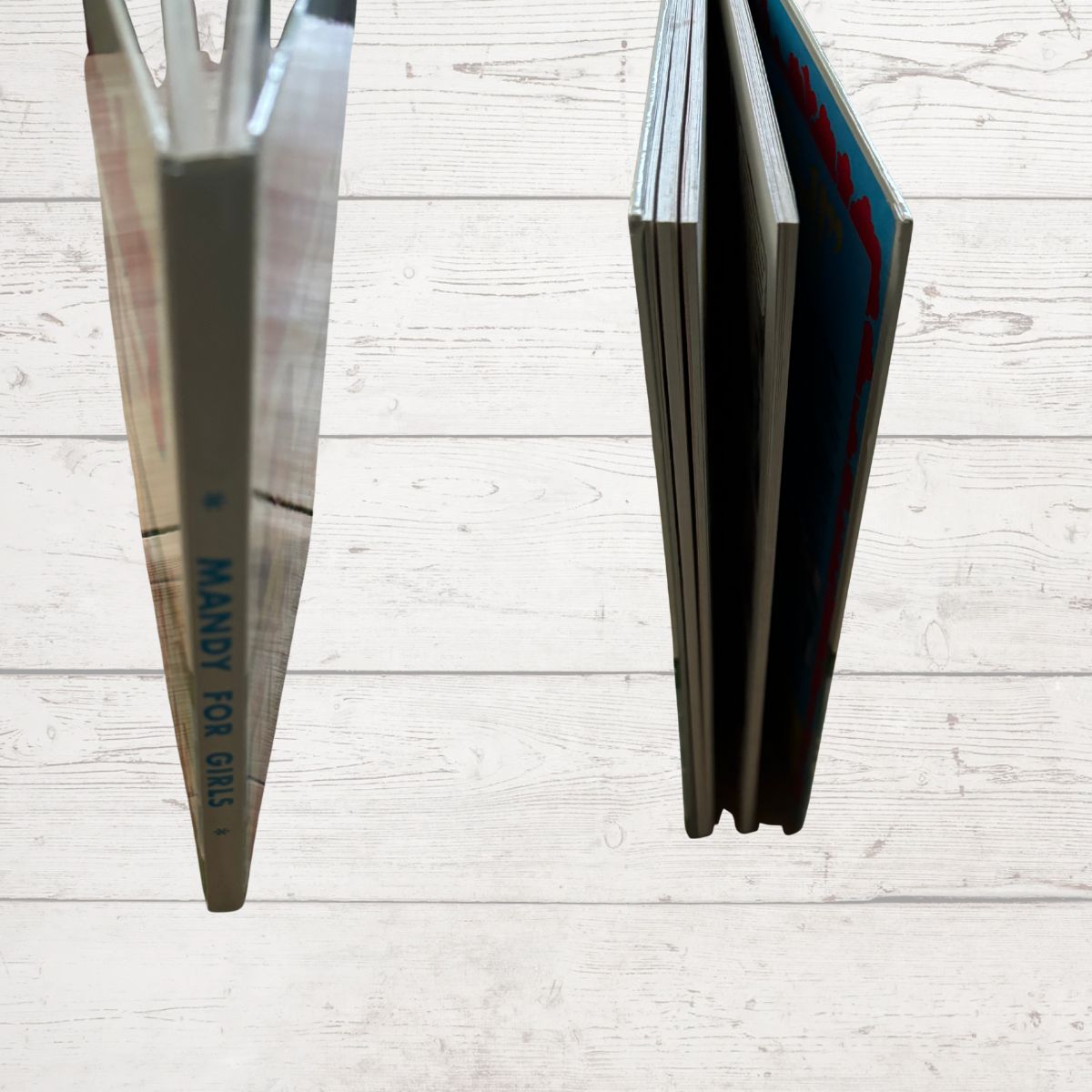 Mandy for Girls 1985 vintage annual spine detail 