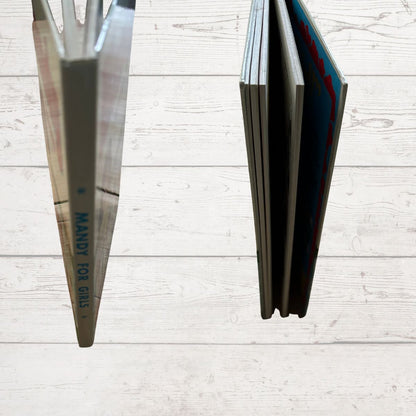 Mandy for Girls 1985 vintage annual spine detail 