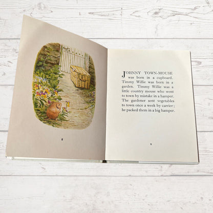 The Tale of Johnny Town Mouse. Vintage Beatrix Potter book. 1970 edition