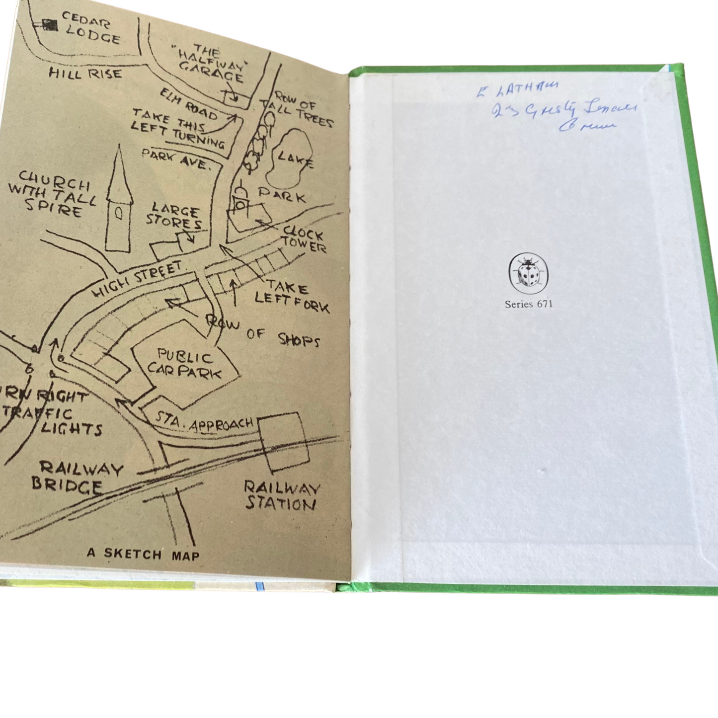 Vintage 1960s ladybird book, Understanding Maps ,  Series 671