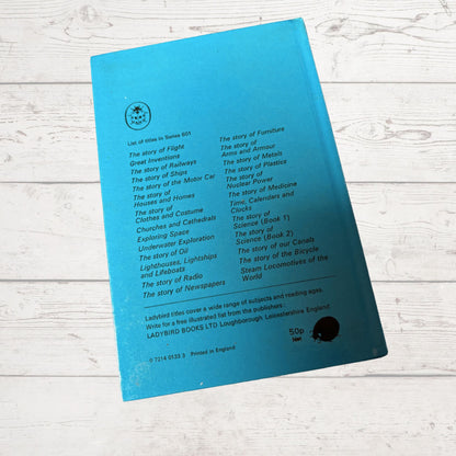 Vintage 1980s Ladybird book. The Story of Railways. Series 601. Great Gift Idea