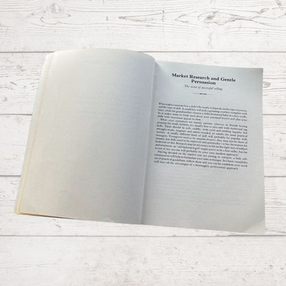 Dolls for Sale by Valerie Janitch. A Vintage Doll Making Book