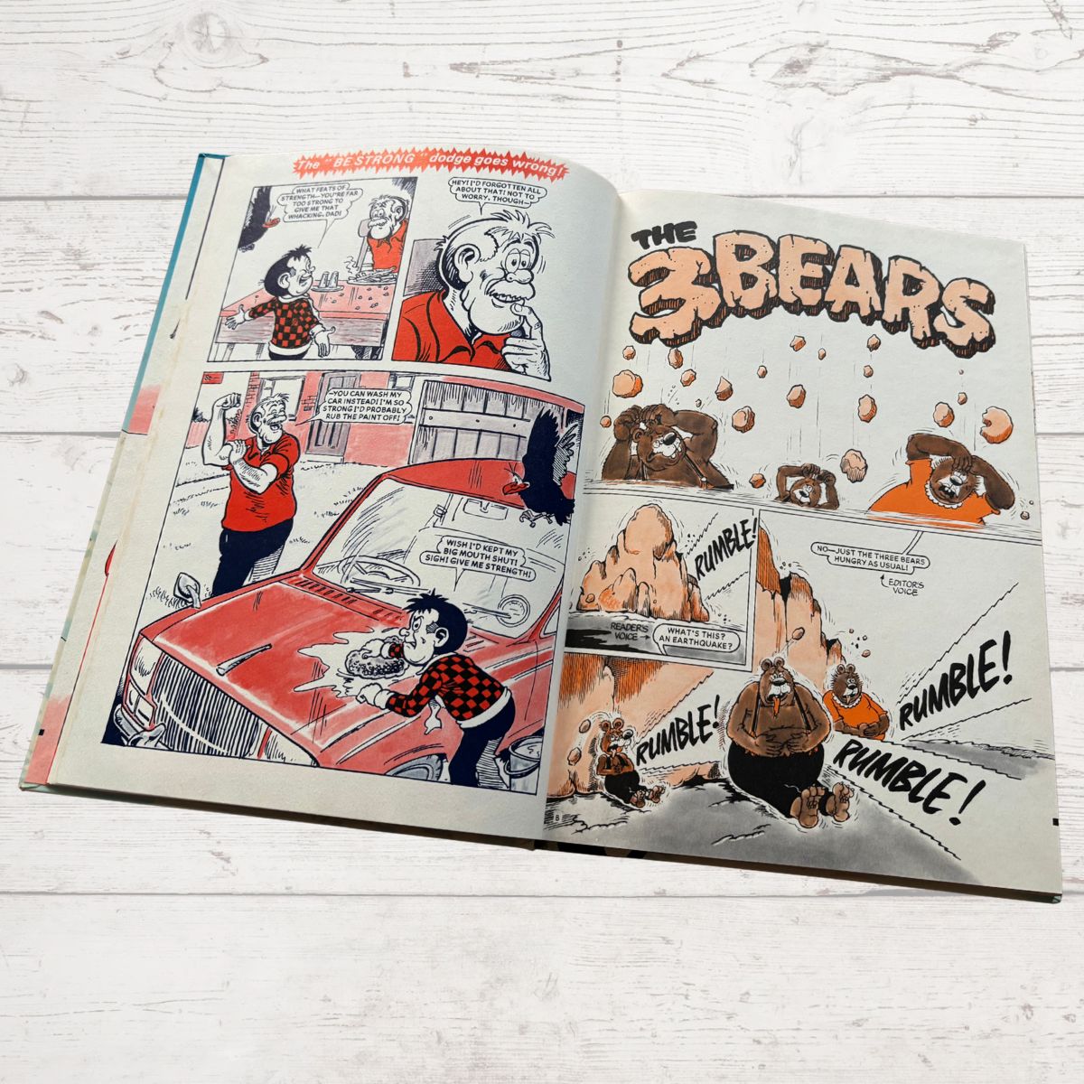 Vintage Beano Book 1984. Comic Strip Annual for Nostalgic Reading & Collecting. Great Gift Idea
