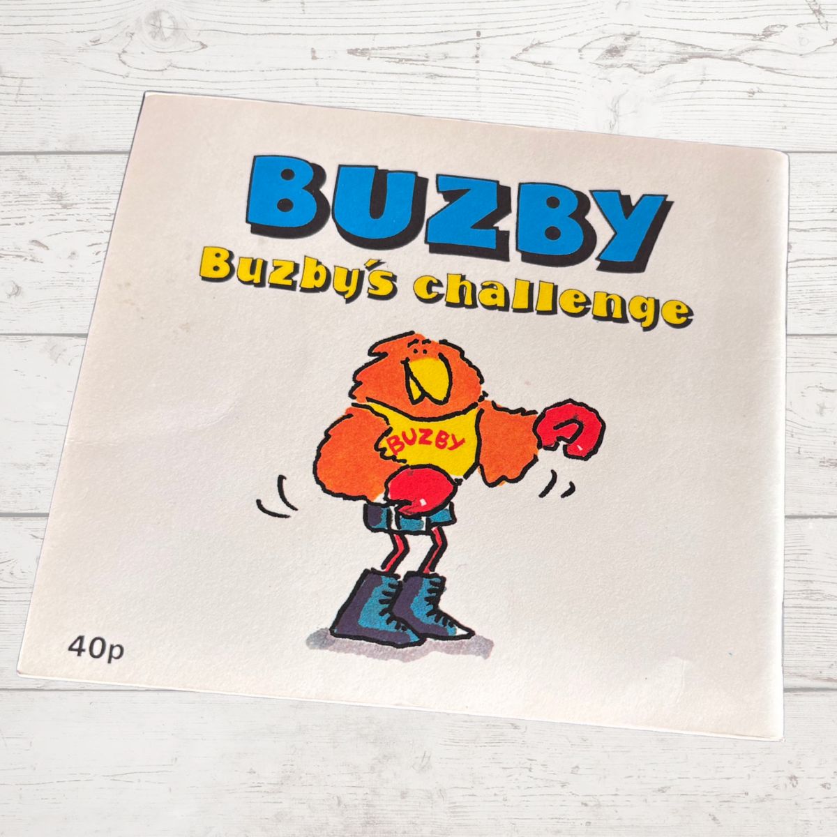 Vintage Buzby Book: Buzby’s Challenge by Hilary Alcock. 1978 edition