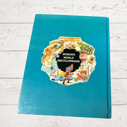 Vintage 1960s Children's Book: Wildlife - Beautifully Illustrated Colourful Hardback Encyclopaedia