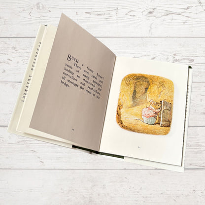 The Tale of Mrs Tittlemouse.Vintage Beatrix Potter Book. 1989 edition. Great Gift Idea