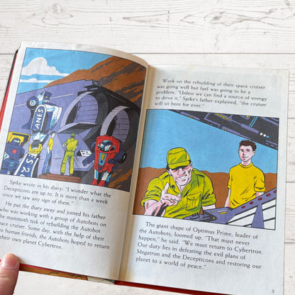 The Transformers. Megatron’s Fight for Power. Vintage ladybird book. Great gift idea