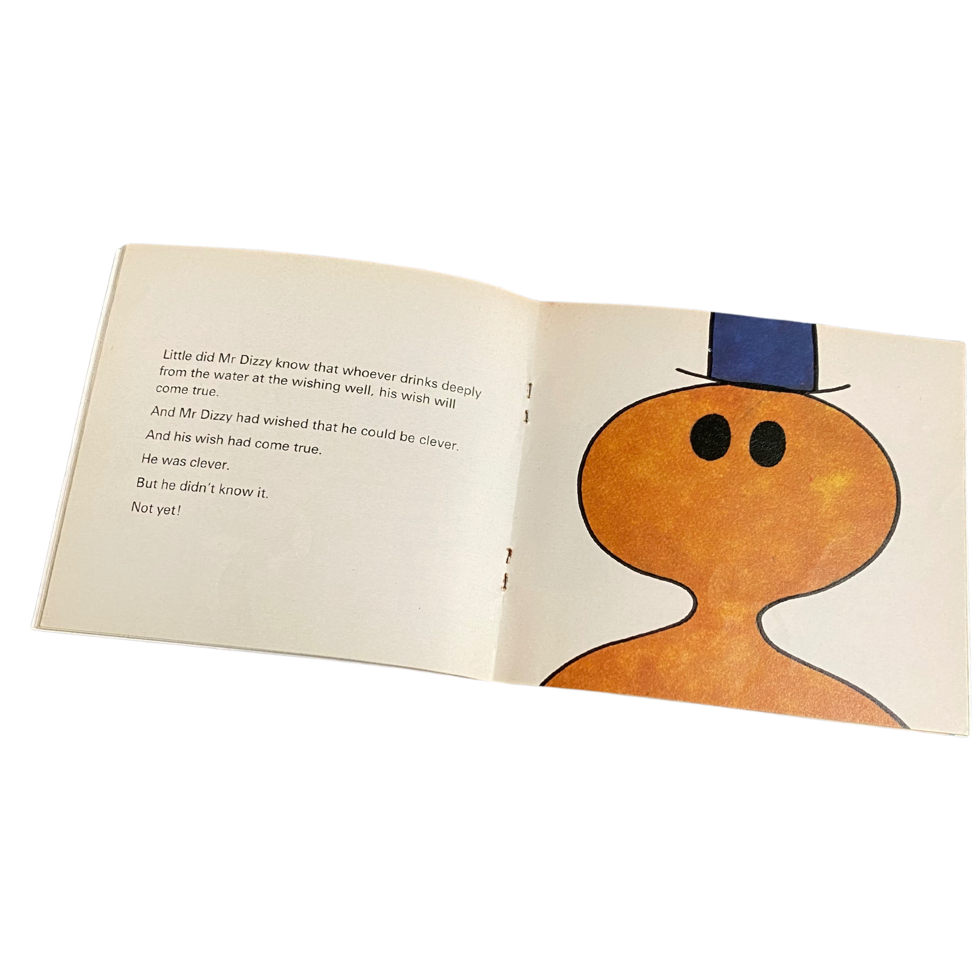 Collectible  Mr Dizzy  book  - Original 1970s Roger Hargreaves Edition