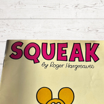 Squeak by Roger Hargreaves. Original 1970s Timbuctoo series. 1978 edition