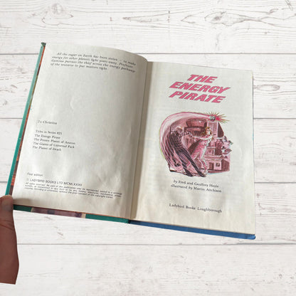 The Energy Pirate. 80s Vintage Ladybird Book. Science Fiction, Series 823 . Great Gift Idea