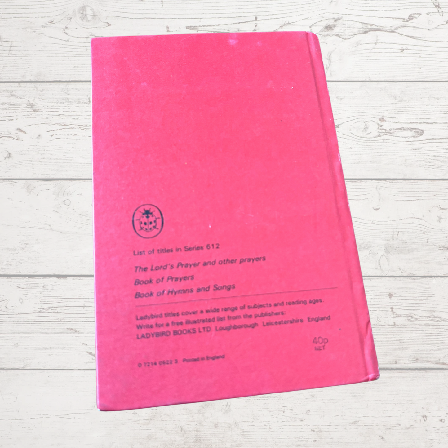 Hymns and Songs. 1970s Vintage Ladybird Book. Series 612