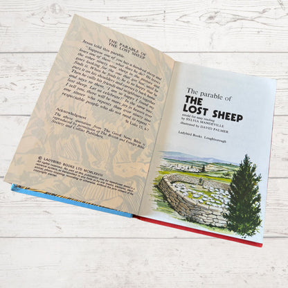 Vintage 1970s ladybird book, The Parable of The Lost Sheep . Series 606A